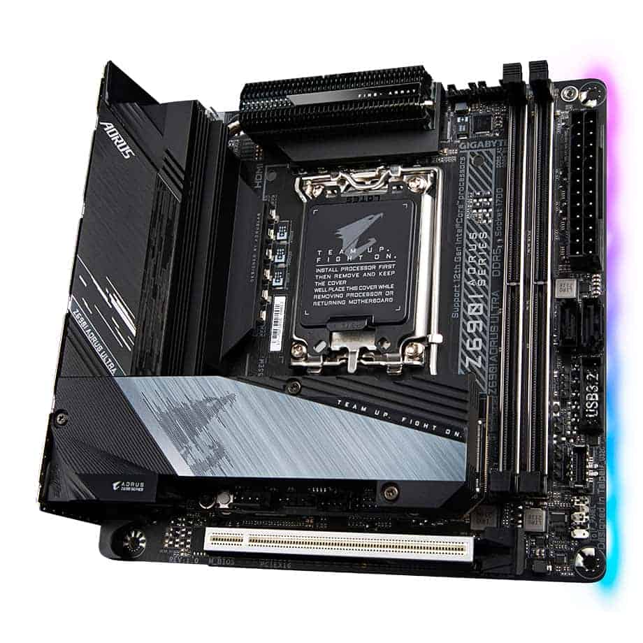 (image for) Gigabyte Intel Z690I AORUS ULTRA PCIe 5.0 Refurbished Mini-ITX Motherboard